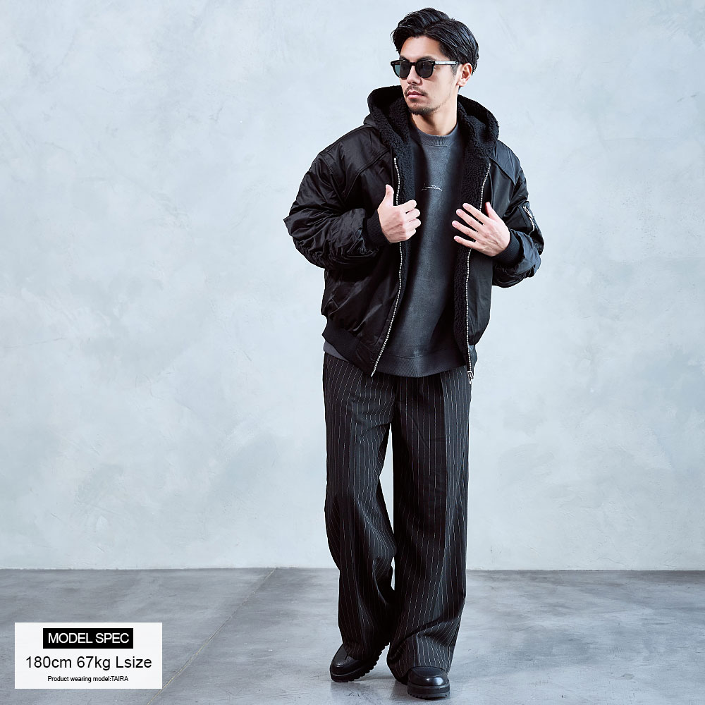 SILVER BULLET（シルバーバレット） MA-1 メンズ アウター 2WAY