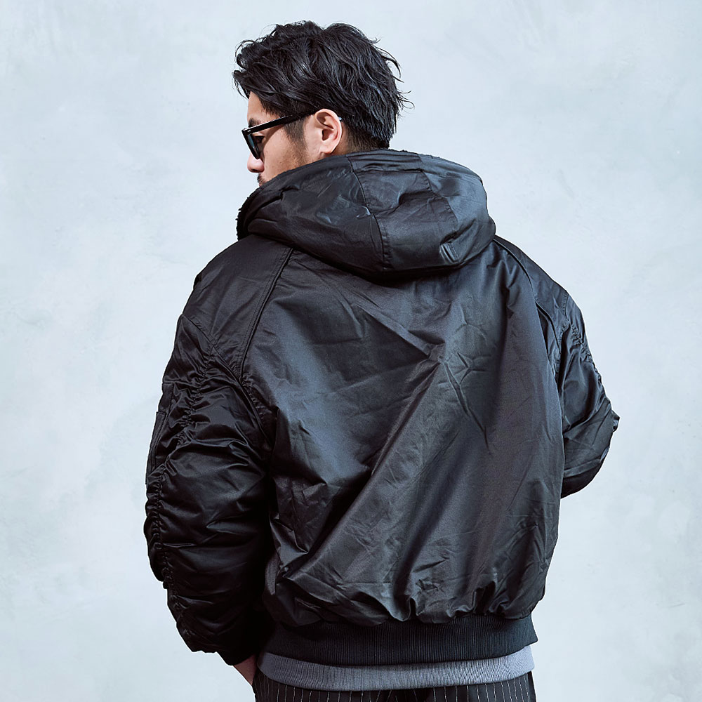 SILVER BULLET（シルバーバレット） MA-1 メンズ アウター 2WAY