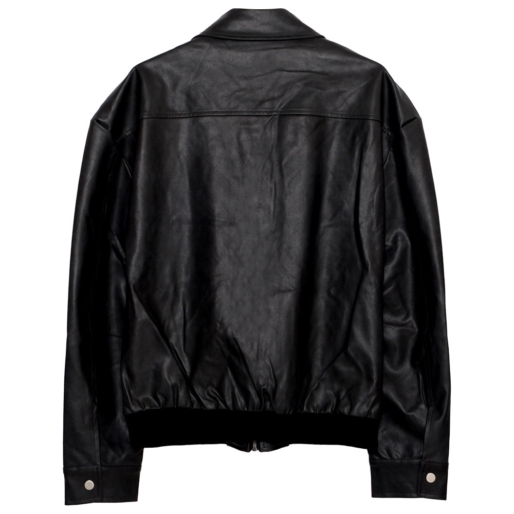 R.B.C レザージャケット ライダース 古着 ブラック XXL 本革 R B C シングルライダースジャケット レザージャケット ブラック XL