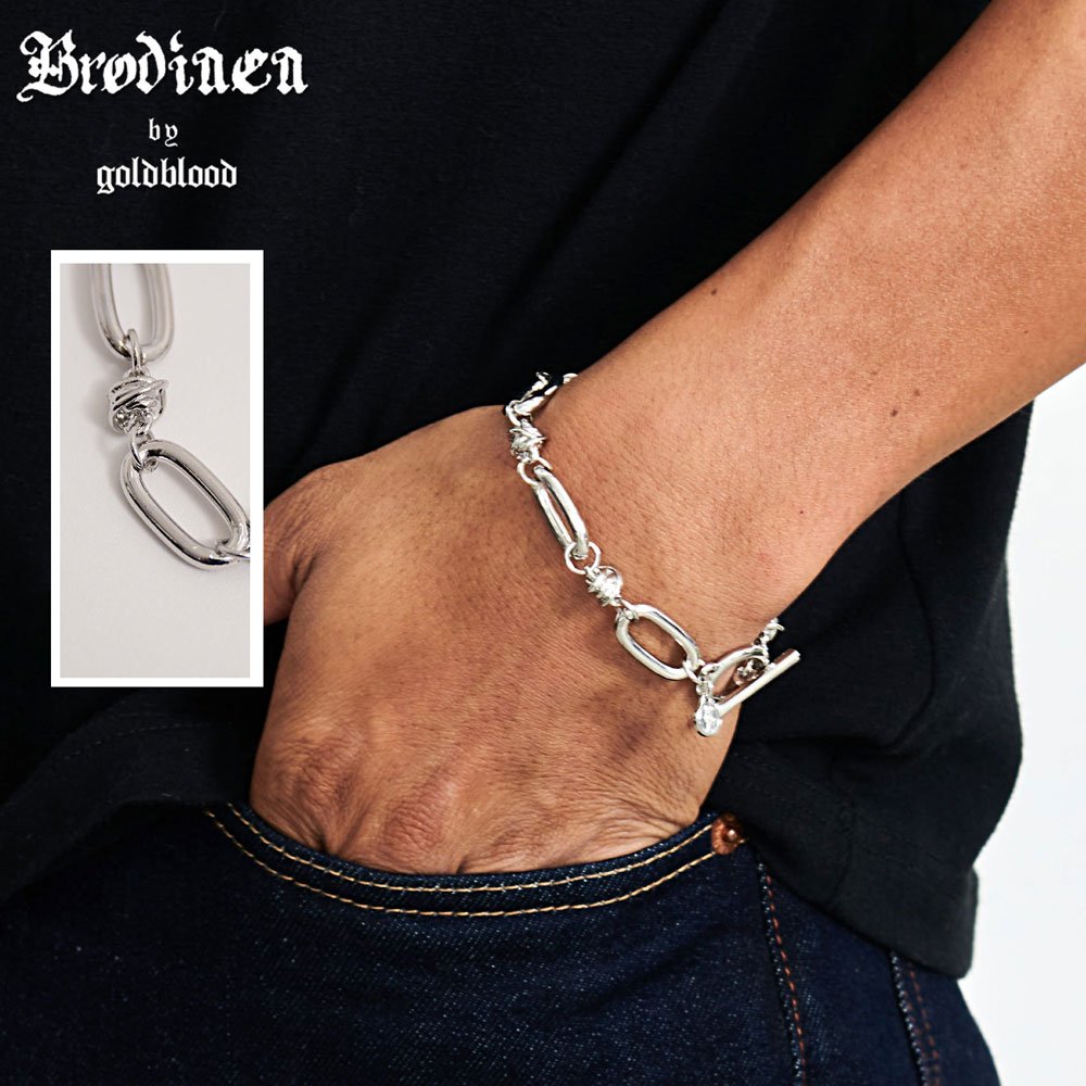 Yahoo! Yahoo!ショッピング(ヤフー ショッピング)ブレスレット メンズ アクセサリー チェーン ノット シンプル ユニセックス Brodiaea 真鍮 メッキ加工