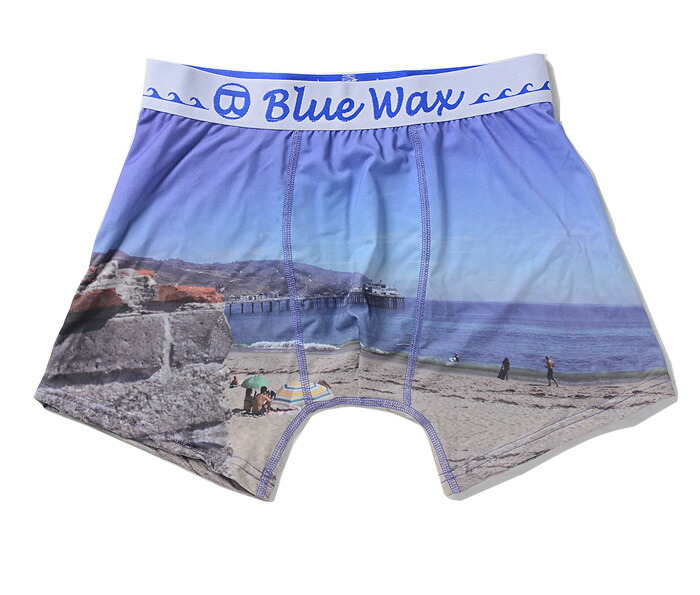 Blue Wax ブルーワックス The sea and the bridge ボクサーパンツ/全1色 ボクサーパンツ アンダーウェア 下着 (返品・交換対象外)｜silverbulletxfuga｜02