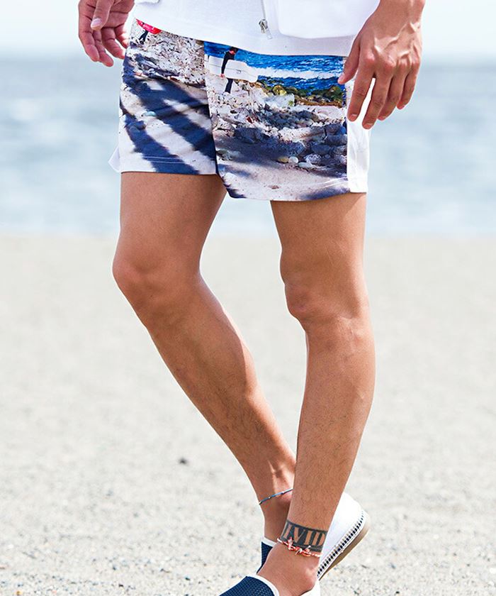 海パン メンズ Blue Wax ブルーワックス Surfer Surf Shorts/全1色 春