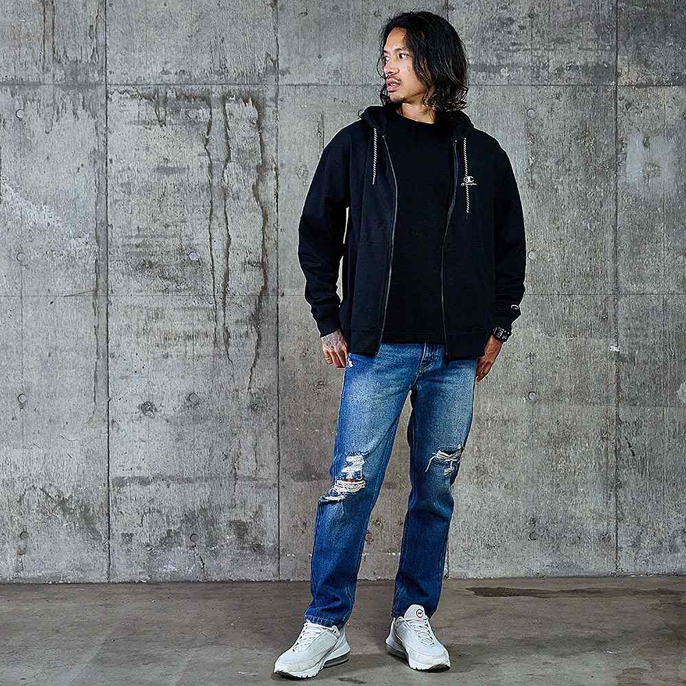 Champion（チャンピオン） パーカー メンズ ジップアップ 吸汗速乾