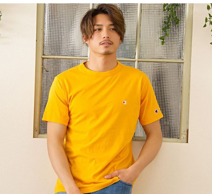 Champion（チャンピオン） Tシャツ メンズ 半袖 クルーネック ユニ 
