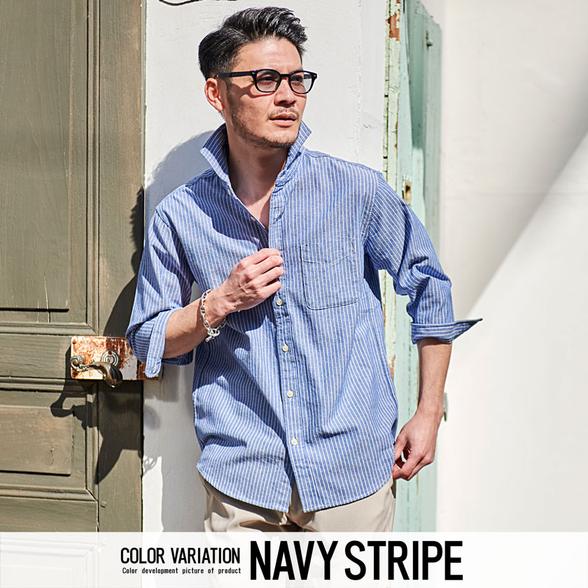 GANGSTERVILLE/ギャングスタービル 「THUG STRIPE - S/S SHIRTS