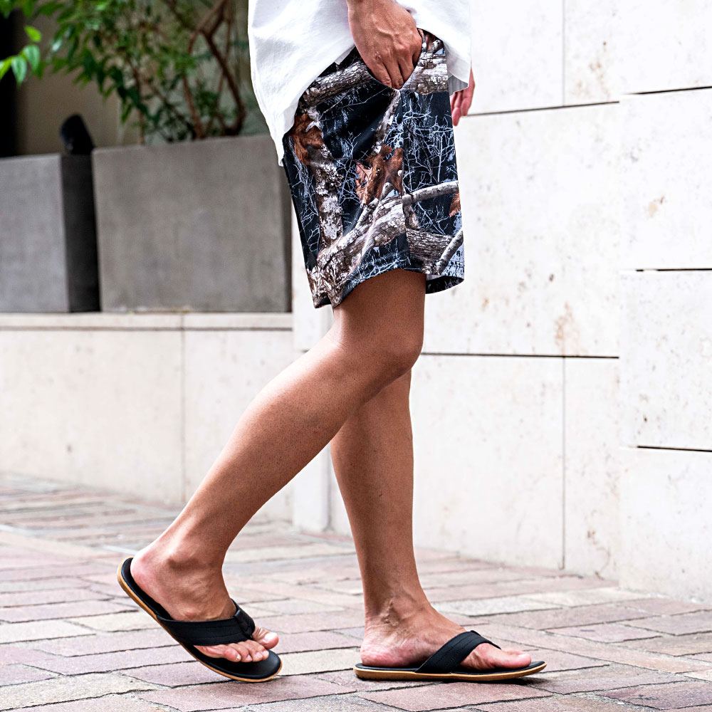 ハーフパンツ メンズ ショート 膝上 短め イ...の詳細画像5