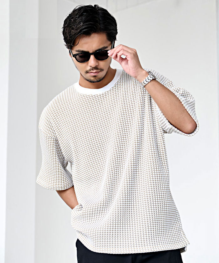 CavariA（キャバリア） Tシャツ メンズ 半袖 無地 ブランド 綿 厚手