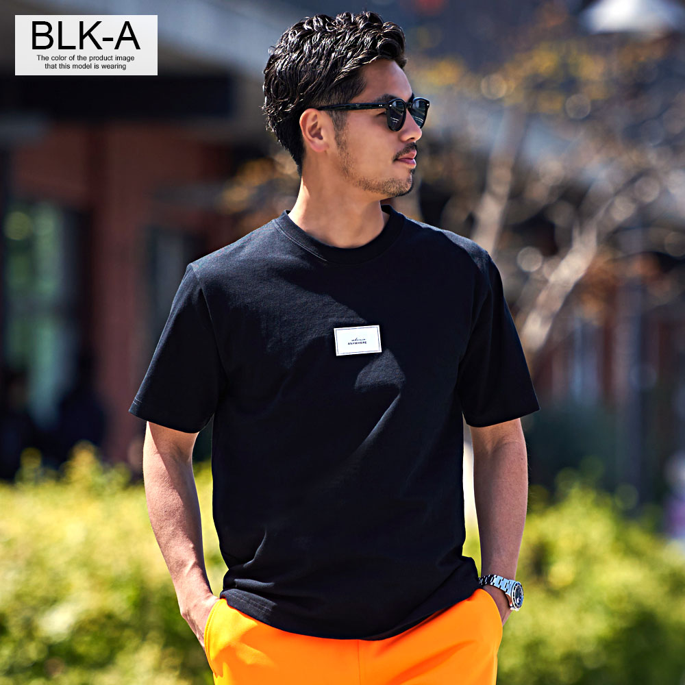 CavariA（キャバリア） Tシャツ メンズ 半袖 ブランド おしゃれ 綿 白