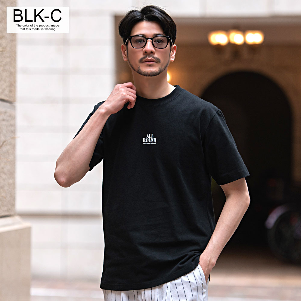 CavariA（キャバリア） Tシャツ メンズ 半袖 ブランド おしゃれ 綿 白