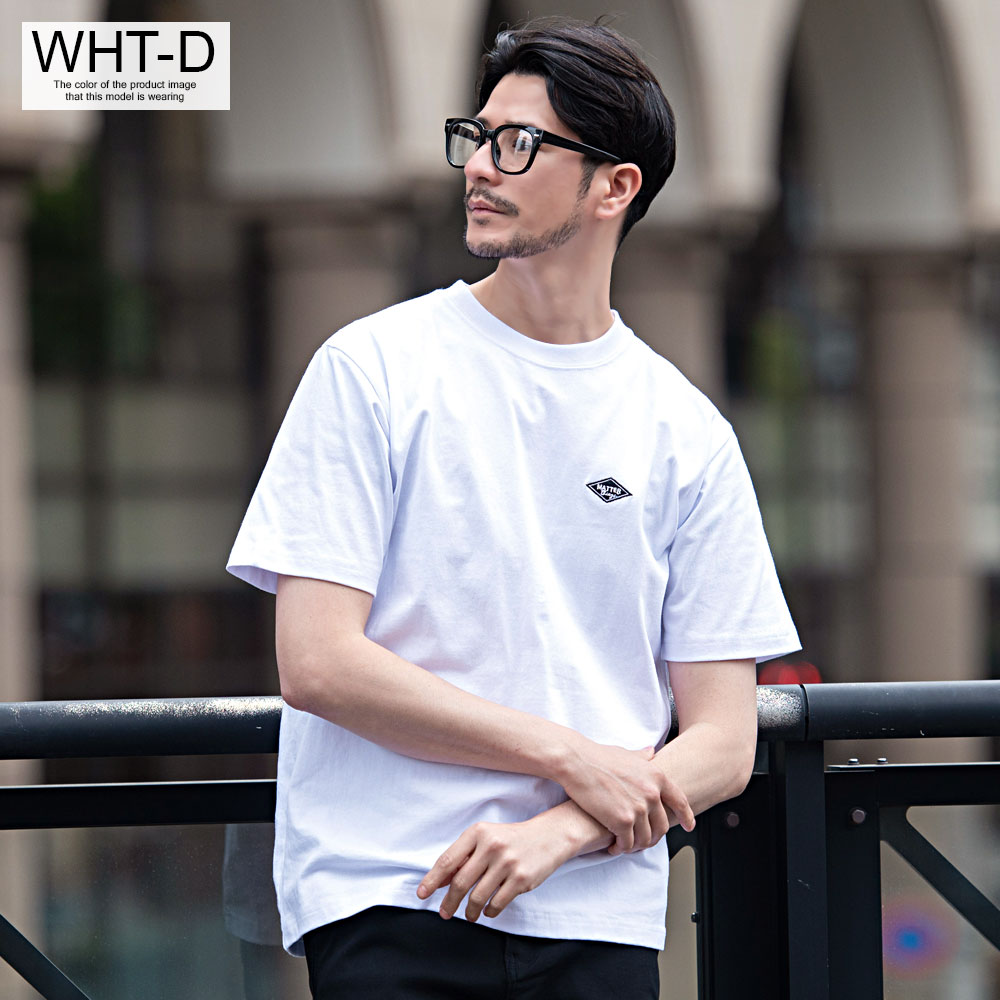 CavariA（キャバリア） Tシャツ メンズ 半袖 ブランド おしゃれ 綿 白