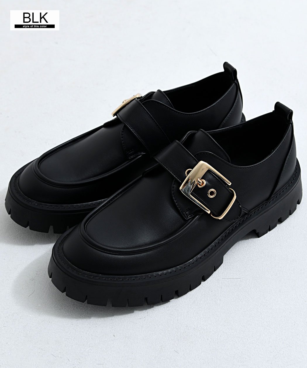 CavariA（キャバリア） ローファー メンズ 厚底 身長アップ PUレザー