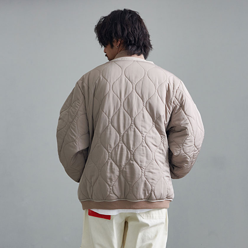 CavariA（キャバリア） 中綿ジャケット メンズ アウター ブルゾン MA-1