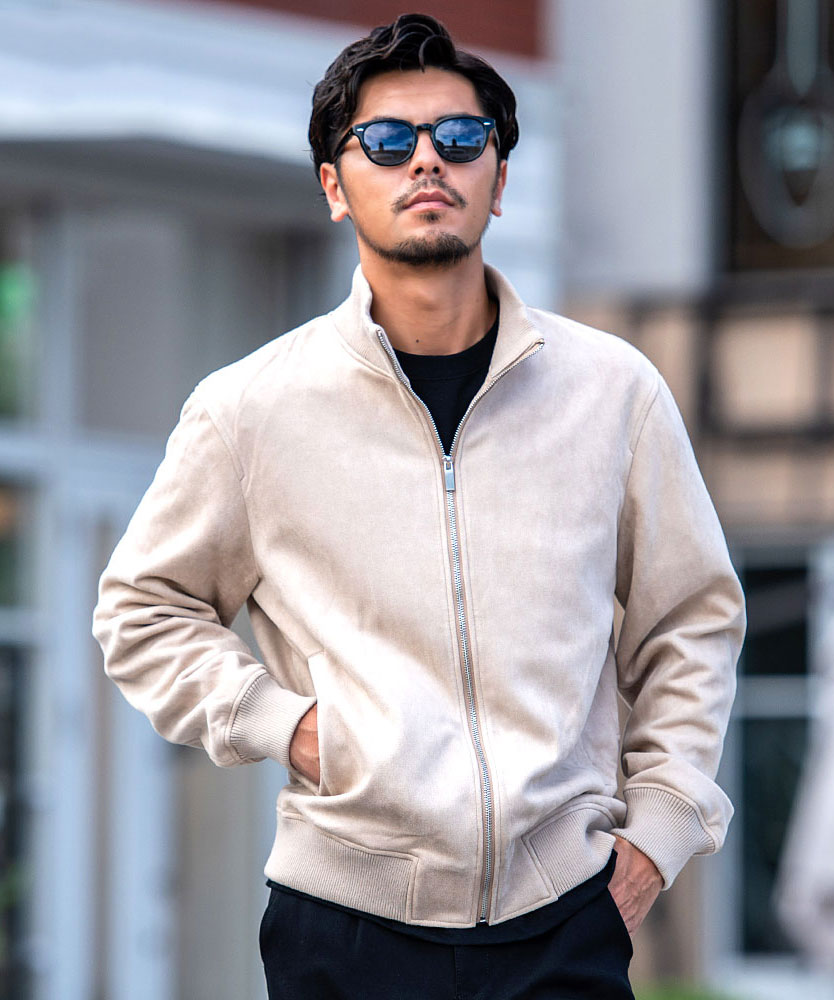 CavariA（キャバリア） ブルゾン メンズ ブランド 大きいサイズ 長袖 