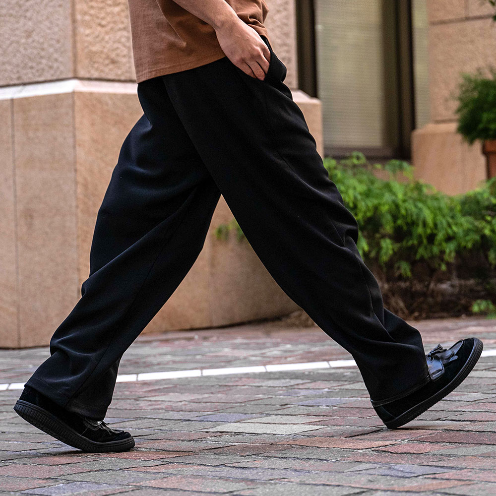 H879 美品 L カリマー ポリエステル100% パンツ ブラック メンズ multi field LW pants | KARRIMOR カリマー | リュックサック