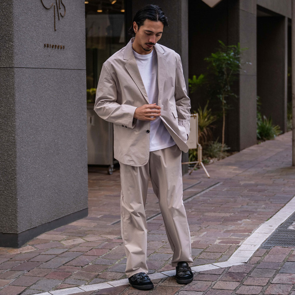 CavariA（キャバリア） イージーパンツ メンズ ブランド ストレート