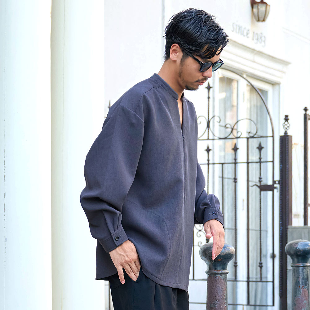 CavariA（キャバリア） シャツ メンズ 長袖 ブランド 大きいサイズ