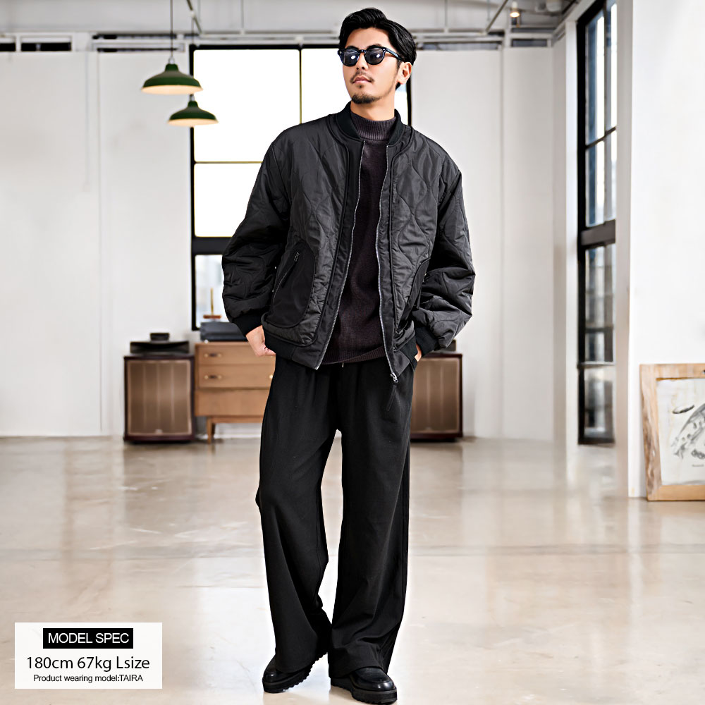 CavariA（キャバリア） ボンバージャケット メンズ アウター