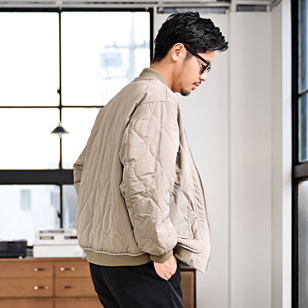 CavariA（キャバリア） ボンバージャケット メンズ アウター