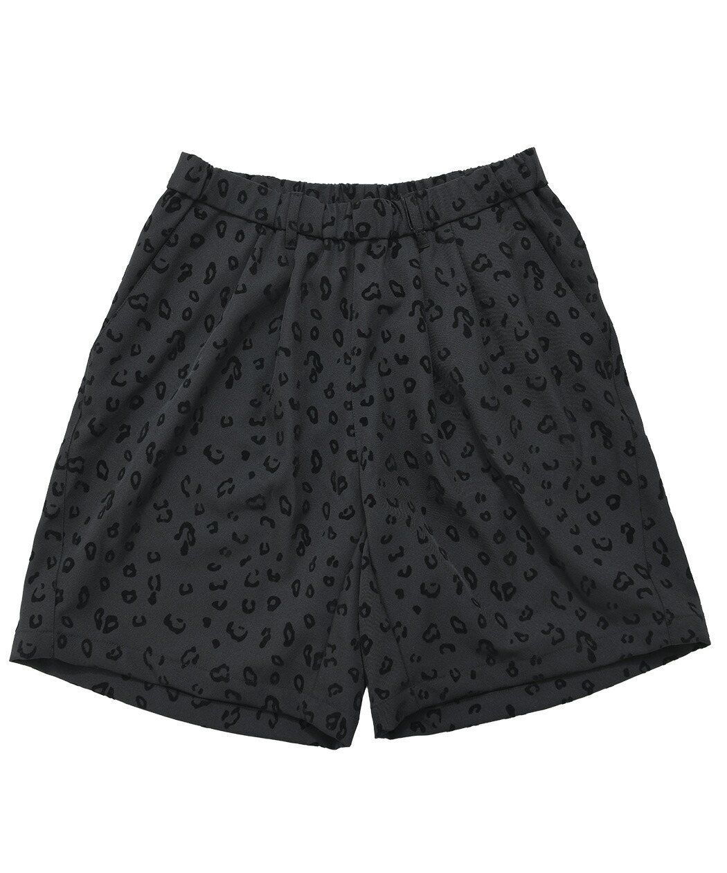 CavariA（キャバリア） ショートパンツ メンズ ハーフ 膝上 レオパード
