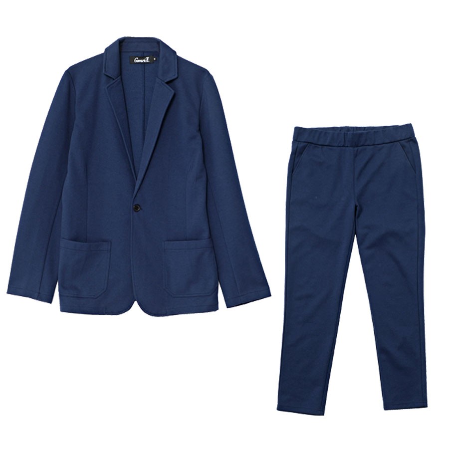 セットアップ メンズ カジュアルスーツ Cavaria Cool Maxジャケット パンツセットアップ 全3色 上下セット ビジカジ 機能素材 薄手 春 夏 21 Cajp 03 シルバーバレット 通販 Yahoo ショッピング