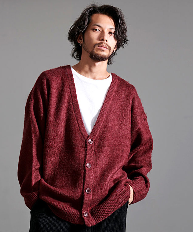 PABLO VINCI モヘアカーディガン Lサイズ PABLO VINCI モヘアカーディガン Lサイズ