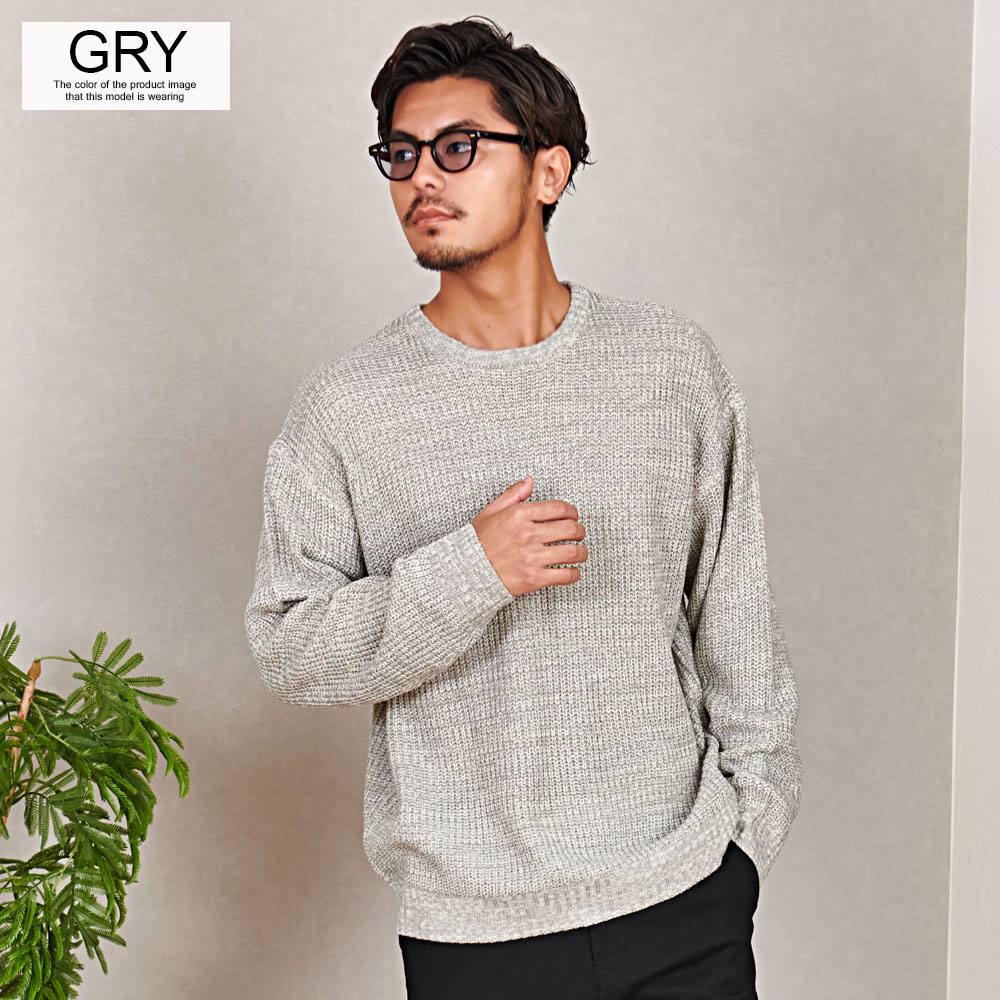 CavariA（キャバリア） ニット セーター メンズ 長袖 ブランド 暖かい