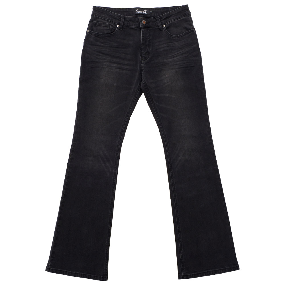 パンツ Archive CavariA Damage Flare DENIM BLACK CavariA（キャバリア） デニムパンツ メンズ フレア ブーツカット