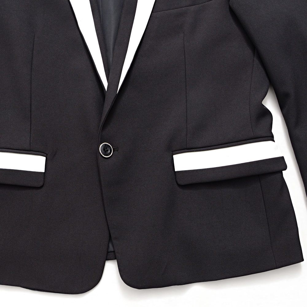 CavariA（キャバリア） テーラードジャケット メンズ ピークドラペル