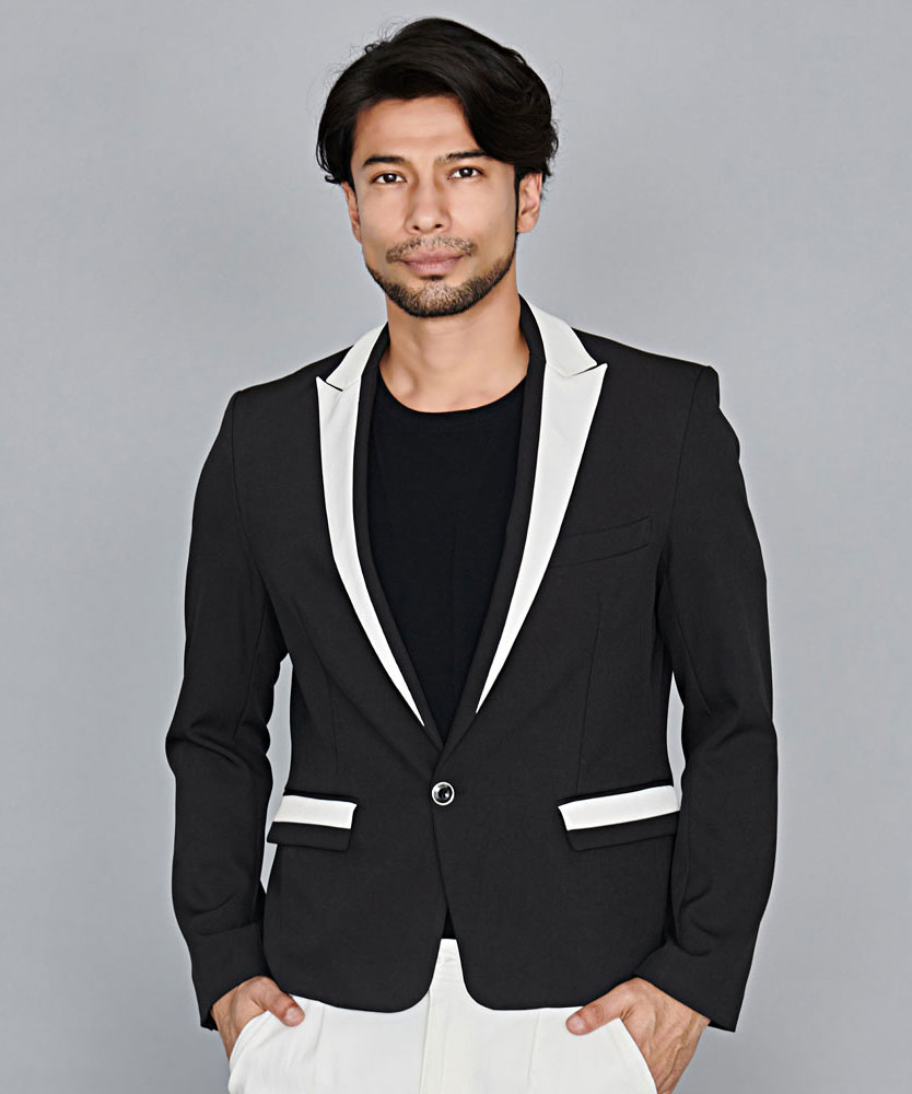 CavariA（キャバリア） テーラードジャケット メンズ ピークドラペル