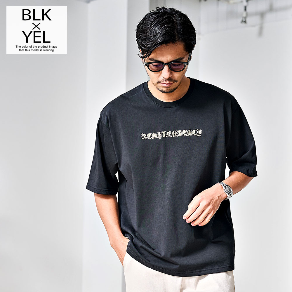 CavariA Tシャツ メンズ 半袖 ブランド クロス 十字架 バック