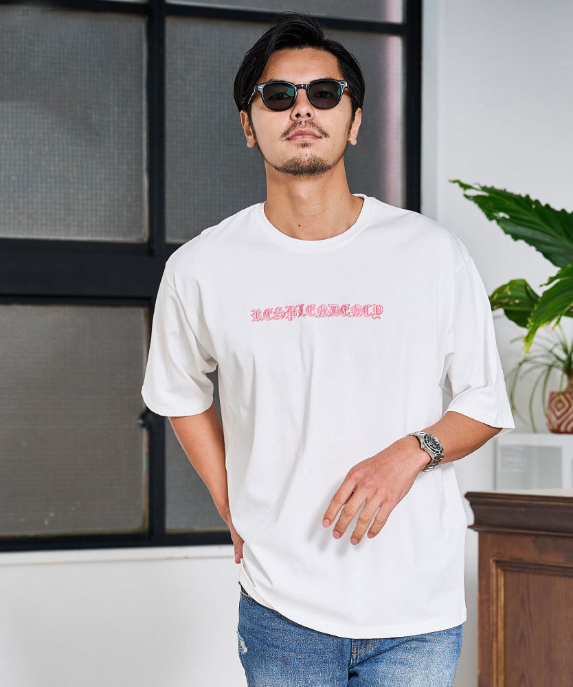 CavariA（キャバリア） Tシャツ メンズ 半袖 ブランド クロス 十字架