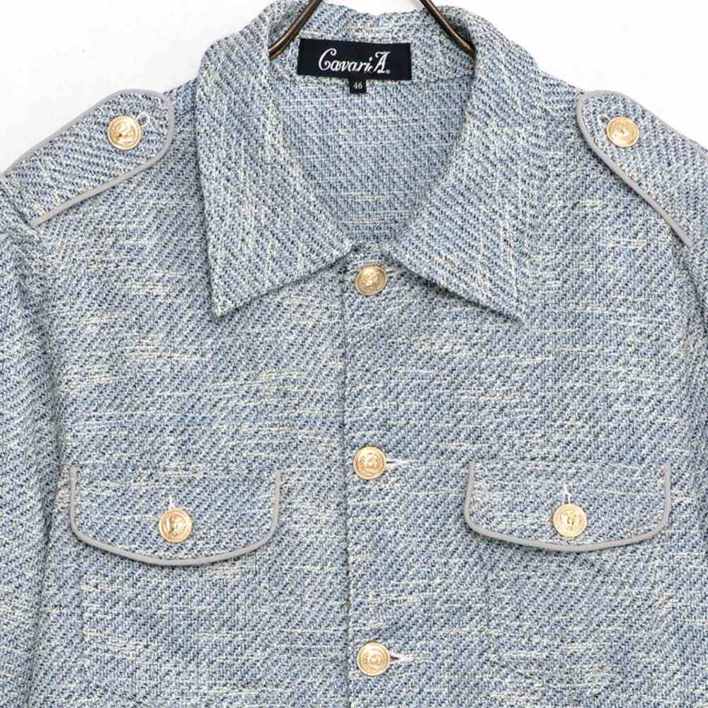 CavariA（キャバリア） ミリタリージャケット メンズ 春 夏 薄手