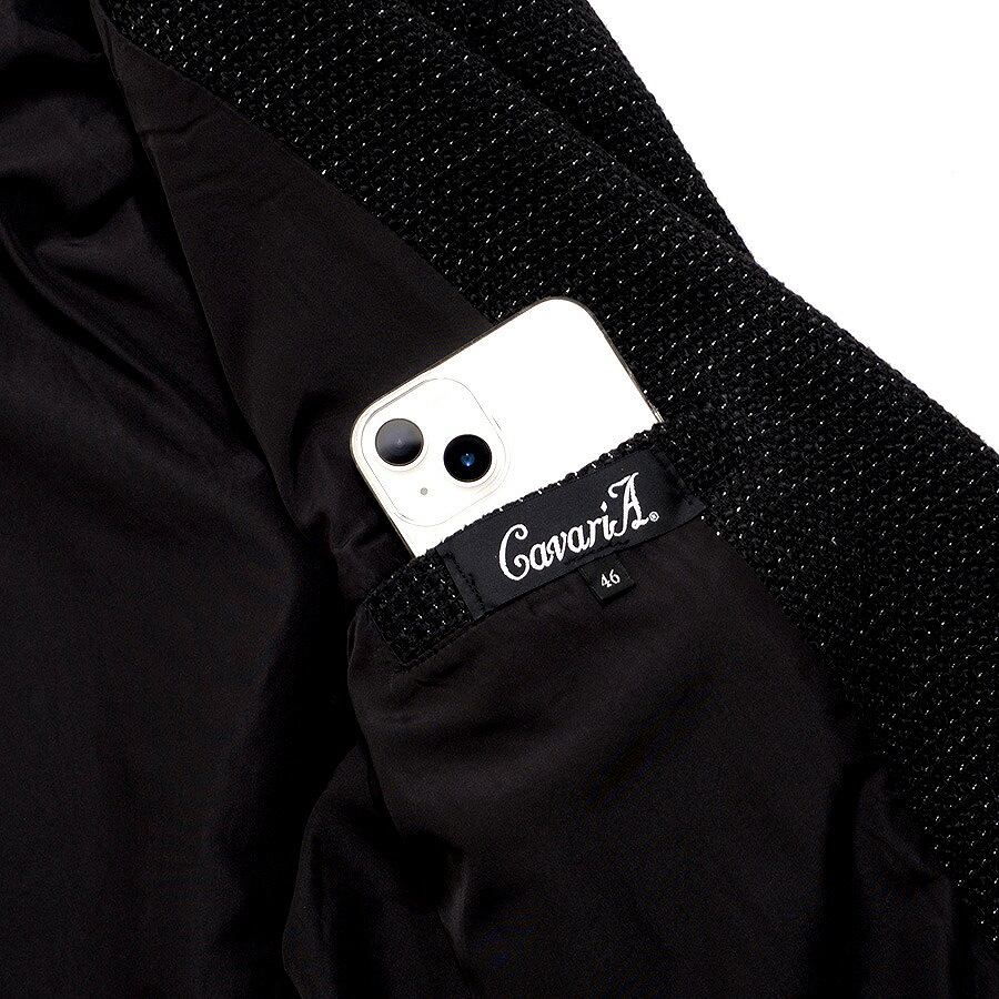 CavariA（キャバリア） ジャケット メンズ ダブルジャケット ツイード