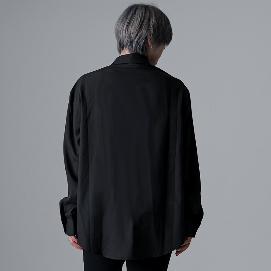 CavariA（キャバリア） フリルシャツ メンズ 長袖 ブラウス ドレス