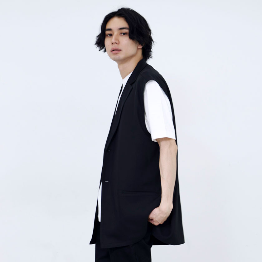 CavariA ベスト ジレ メンズ ブランド おしゃれ トップス ジャケット 