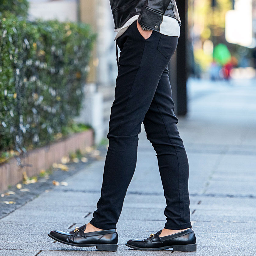 CavariA（キャバリア） 暖パン スキニーパンツ メンズ ブランド 裏起毛