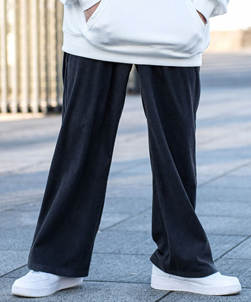 CavariA ワイドパンツ メンズ ブランド おしゃれ ボトムス