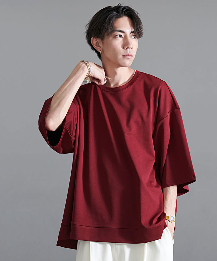 メンズ Tシャツ 無地Tシャツ ボタン プルオーバー 大きめ a1025 楽天市場】 夏 メンズ 春 ハイネック ハイネック ゆったり 秋
