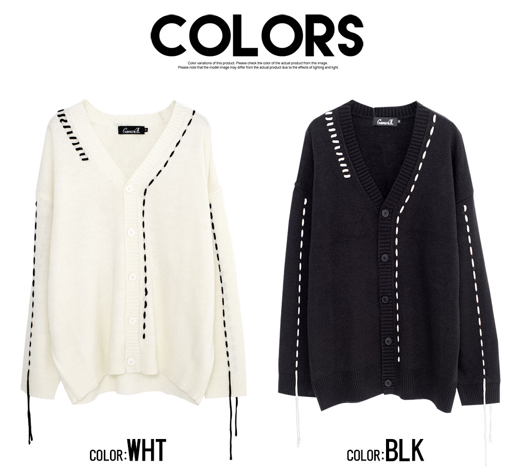 CavariA（キャバリア） カーディガン メンズ 長袖 ブランド 大きい