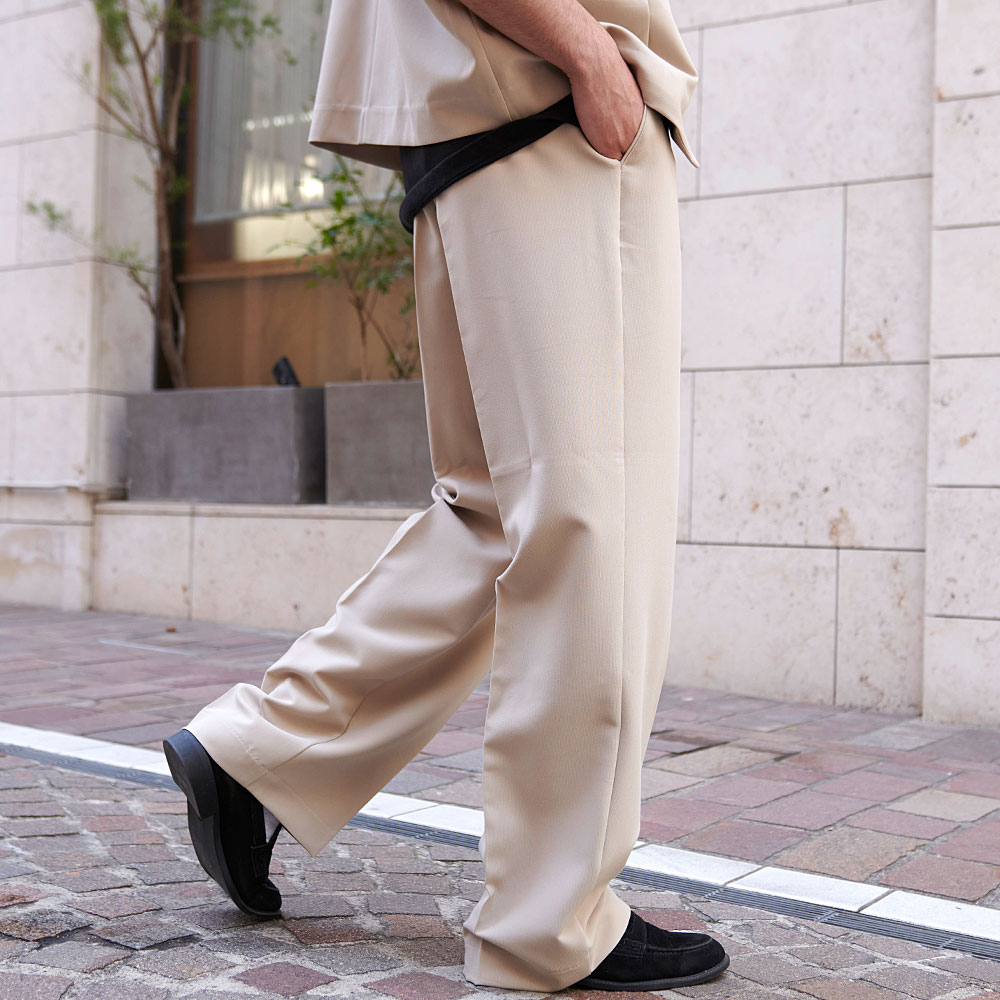 HENRIK VIBSKOV カジュアルパンツ ブラックホワイト HENRIK VIBSKOV（ヘンリックヴィブスコフ） | Bind Pants