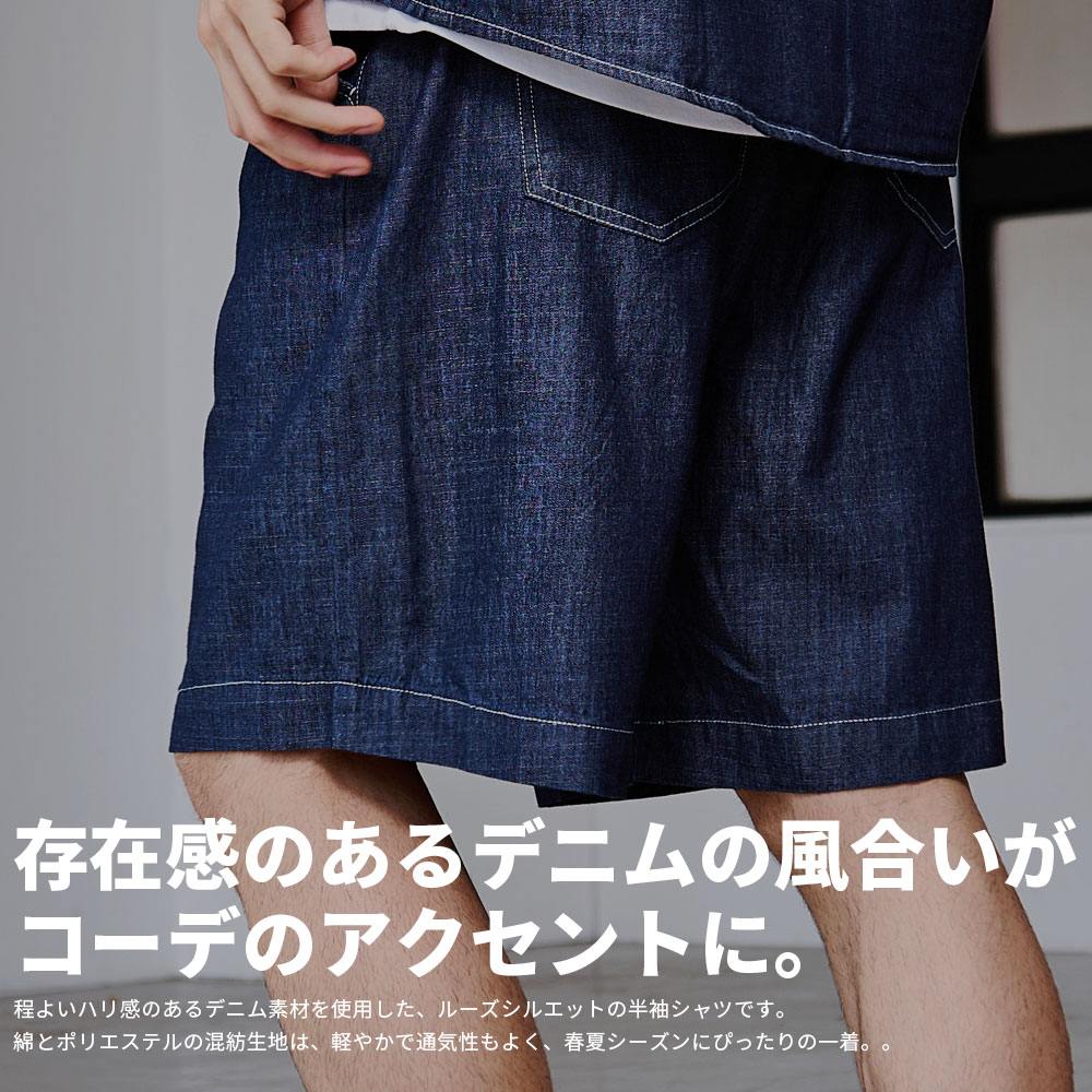 新作*LV*コットンシャンブレーショーツ デニムハーフパンツ cjfj100977-01.jpg