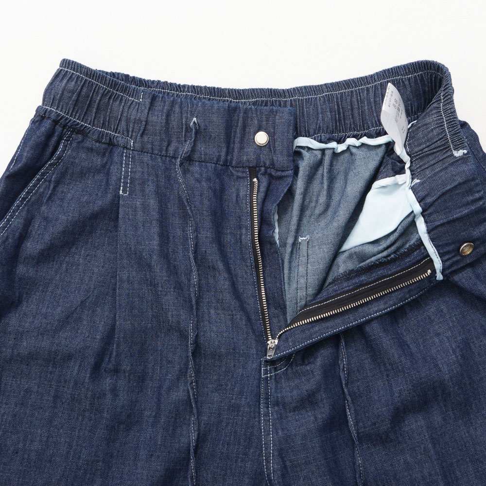 ジーンズ ハーフパンツ ワイドレッグ アメカジ CavariA ハーフパンツ メンズ ブランド アメカジ デニム ワイド
