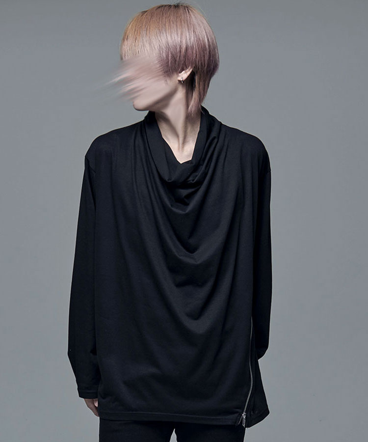 CavariA【キャバリア】リブ入り長袖ジップ ブラック セール 11%OFF】キャバリア CavariA ハーフジップ長袖トレーナー