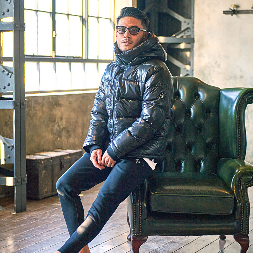 CavariA（キャバリア） 中綿 ジャケット メンズ アウター ブルゾン