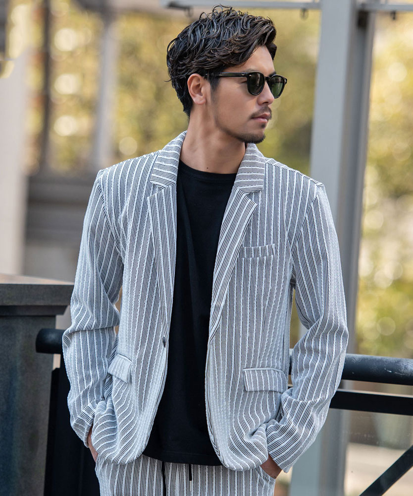 CavariA（キャバリア） テーラードジャケット メンズ おしゃれ