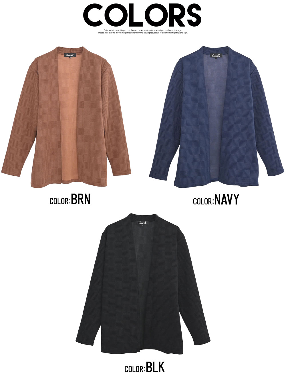 CavariA（キャバリア） カーディガン メンズ ブランド 長袖