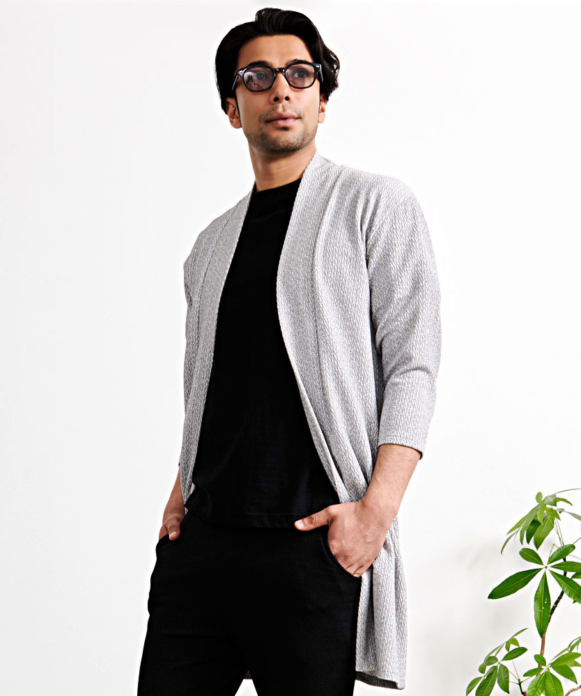 CavariA（キャバリア） カーディガン メンズ ブランド ガウン アウター