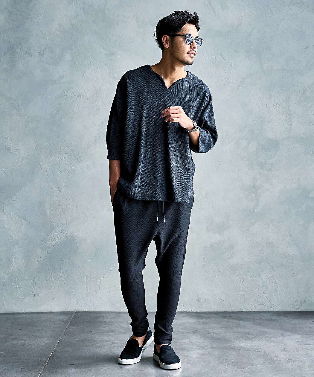 CavariA（キャバリア） ジョッパーズパンツ メンズ サルエル