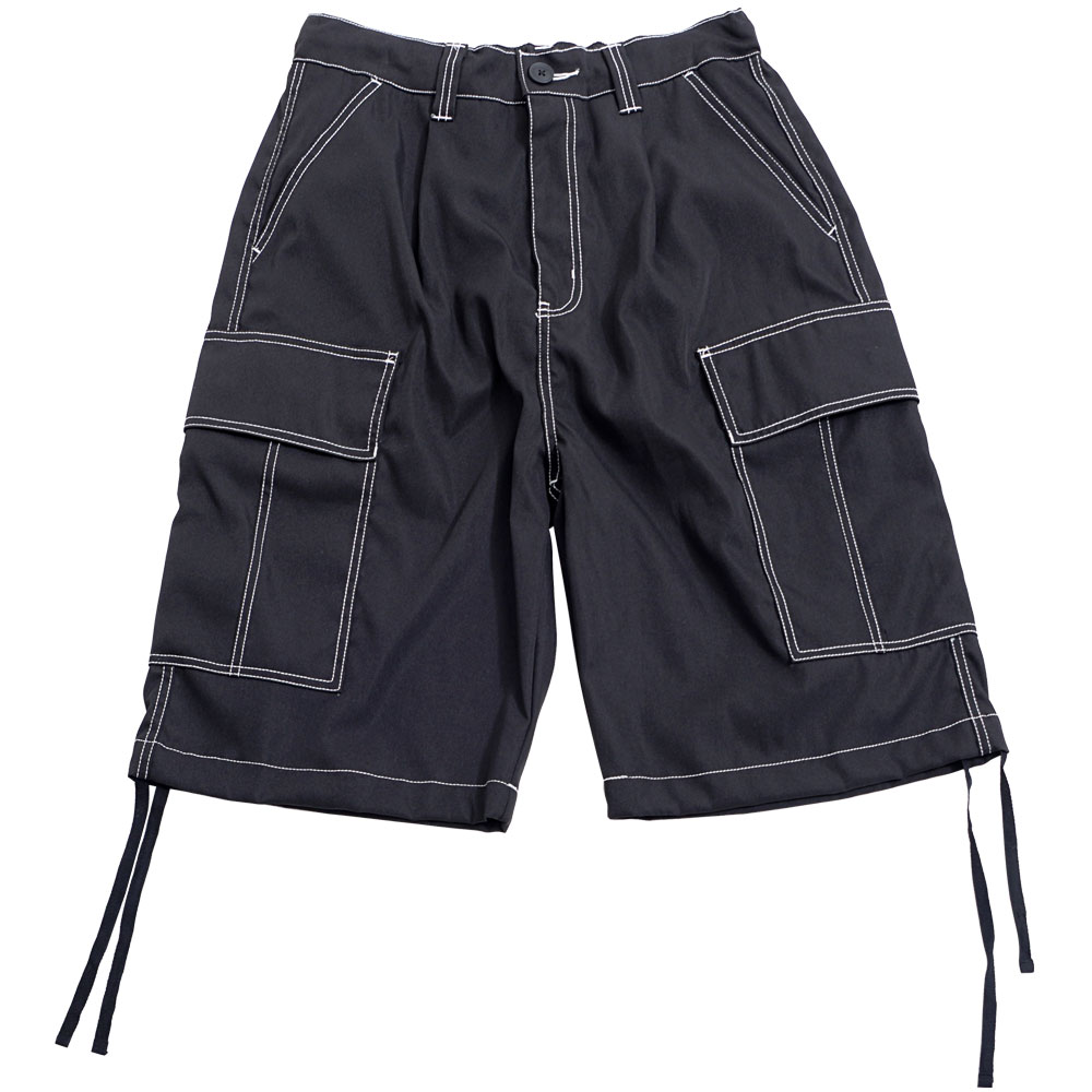 CavariA ハーフパンツ メンズ ショートパンツ 短パン ワイド