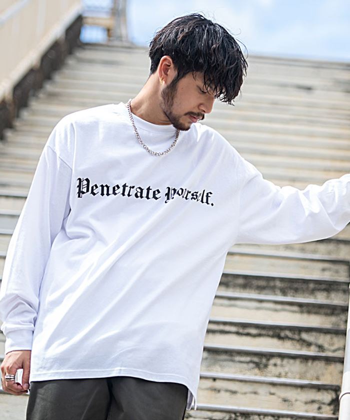 単品購入可 秋服 長袖 Tシャツ コラージュ プリント オーバーサイズ ユニセックス 韓国 通販